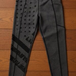 WSI SOFTTECH™ PRO FLAG POCKETED HIGH WAISTED WOMENS LEGGING : NWOT - USA MADE